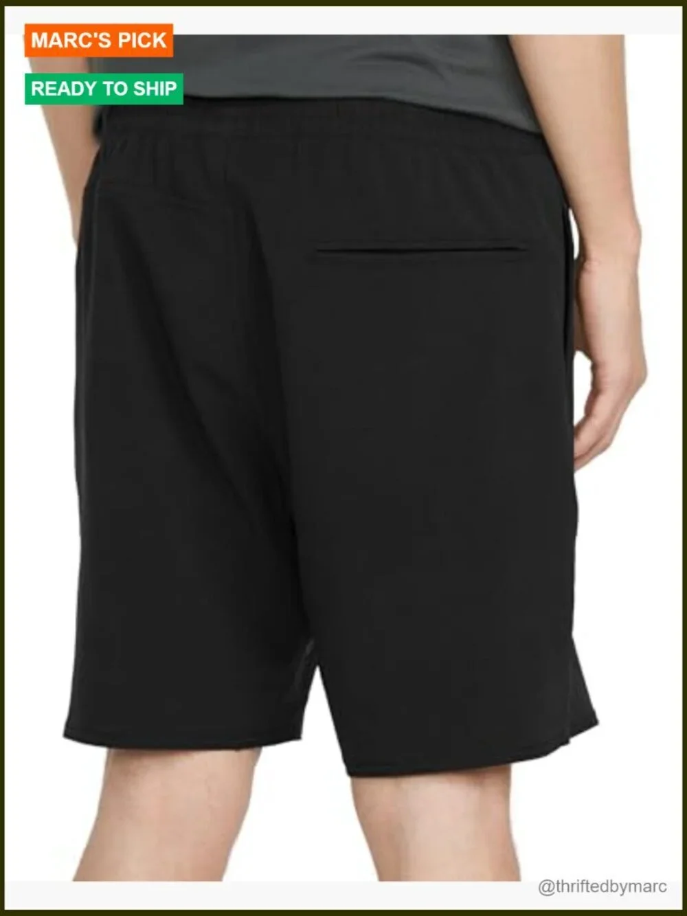 Men's 18-Inch Hybrid Shorts Quick Dry Stretch Fabric Elastic Waistband